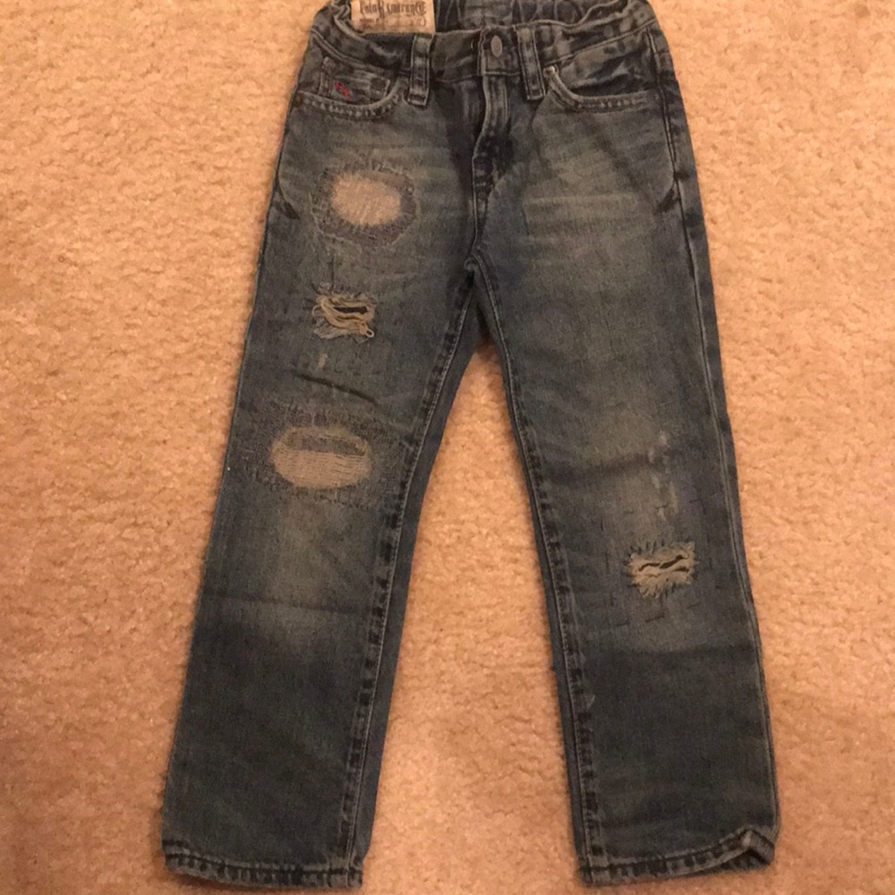 AUTHENTIC RALPH LAUREN POLO distressed jeans